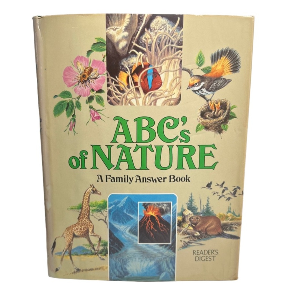 💕 Vintage ABC’s Of Nature Readers Digest Hardcover Book 1984
